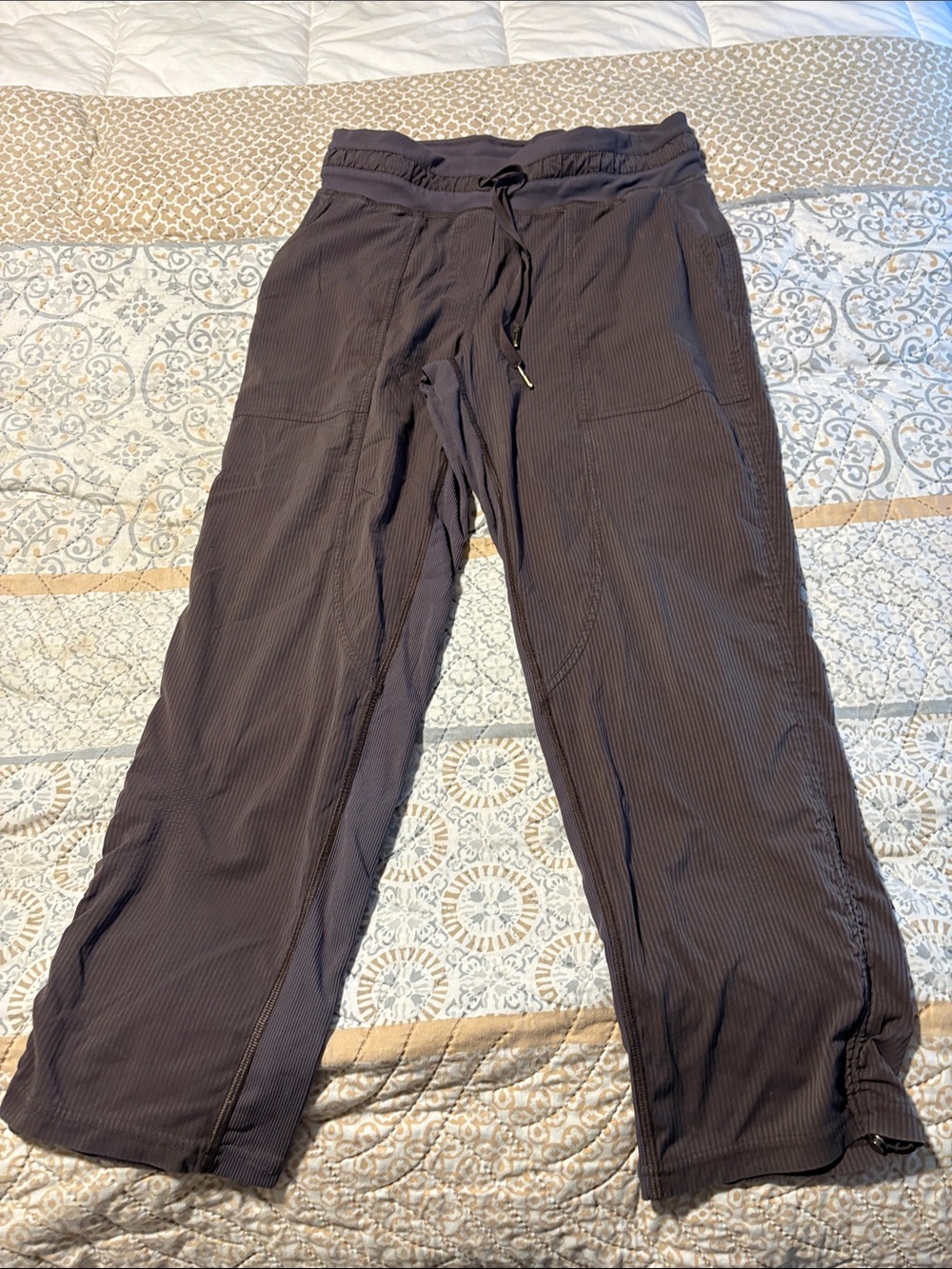 lululemon athletica Men's Charcoal Drawstring Joggers